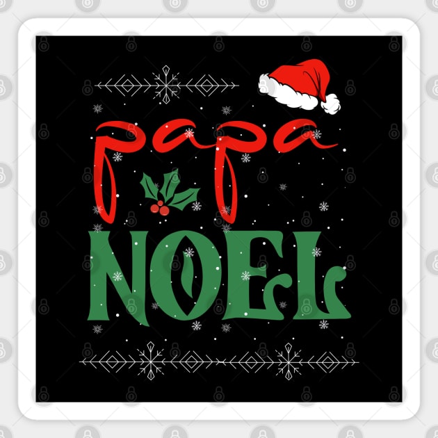 Papa Noel Couples Matching Gift Magnet by stressless